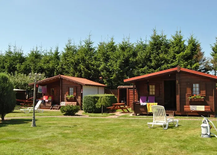 Letniskowe Promyk Сasa de vacaciones Darłowo